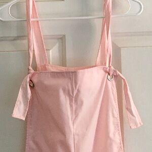 NEW pink overalls 💕